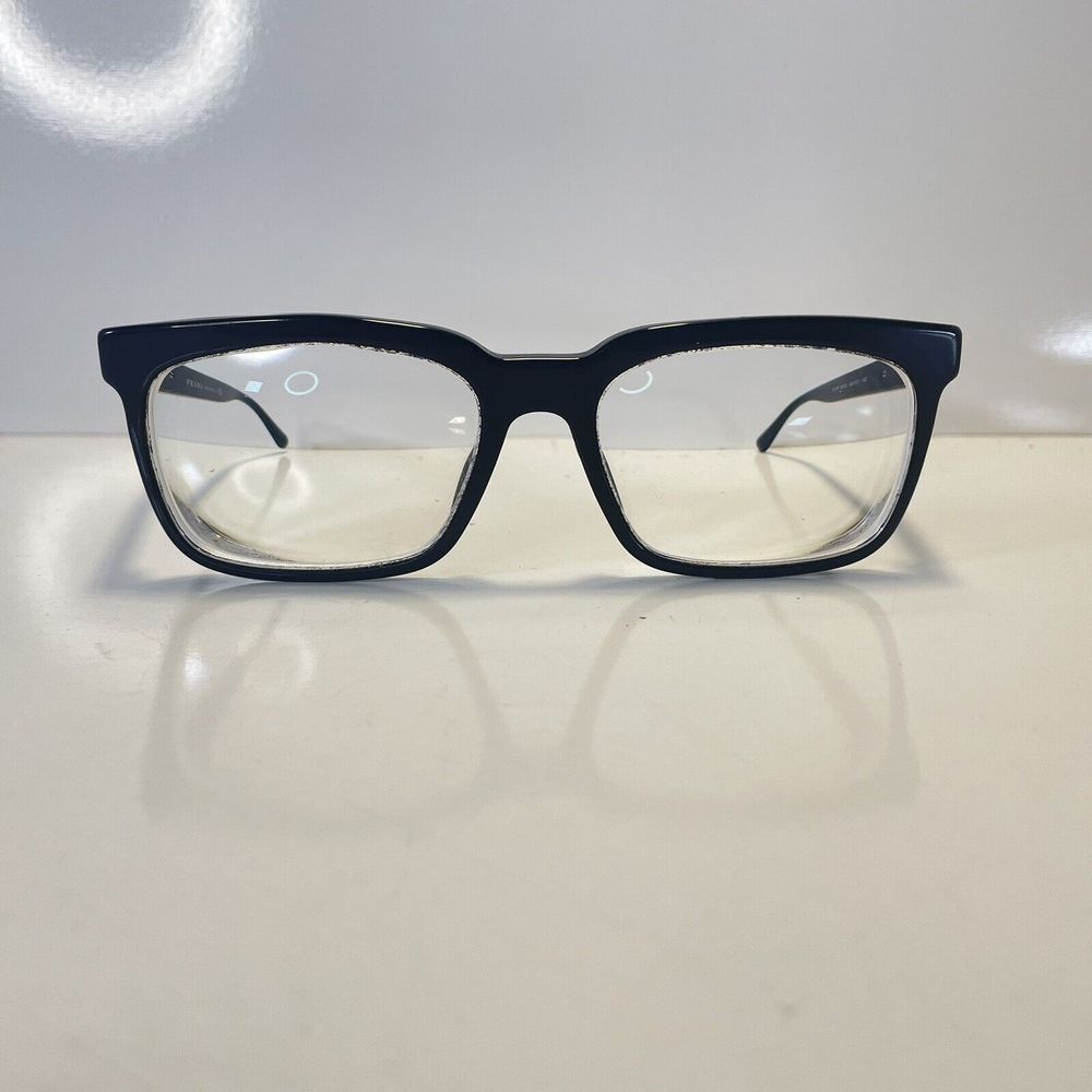 PRADA Eye Glasses Frames Only VPR 28R, Color Black 56 18 1AB -101 145